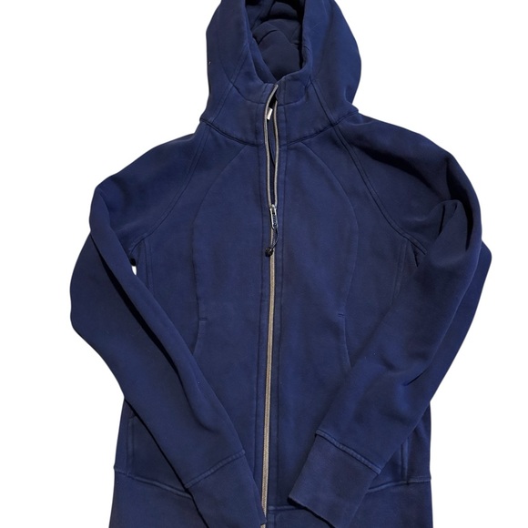 lululemon athletica Jackets & Blazers - Lululemon Scuba Navy Blue EUC. Size 6
